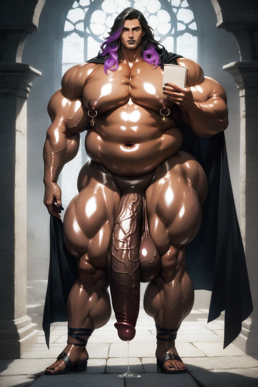 Flaccid, Thick Thighs, Hyper Thick Body AI同性戀黃片