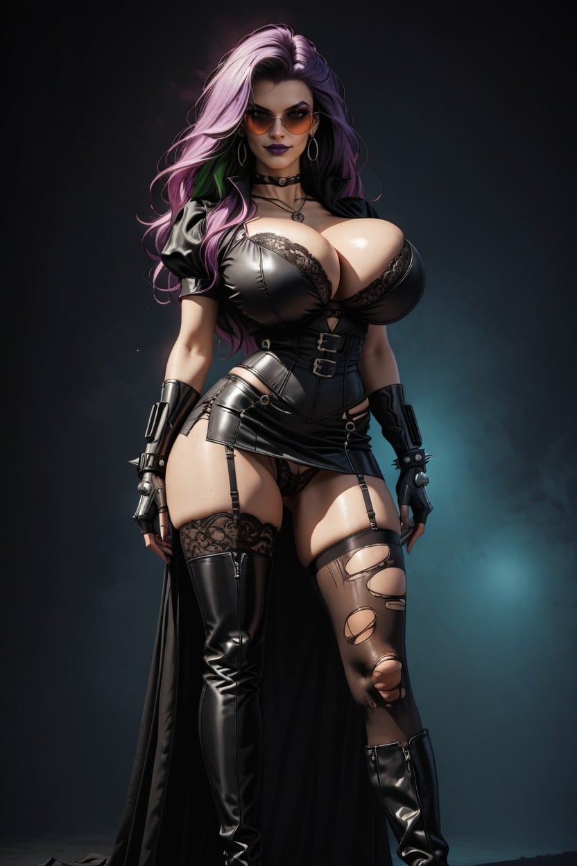 Tailcoat, Cleavage, Thong AI Porn