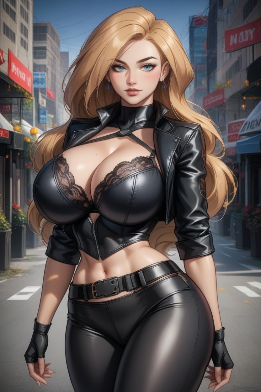 Bounce Lines, Perfect Beautiful Face, Big Rounded Ass AI Porn