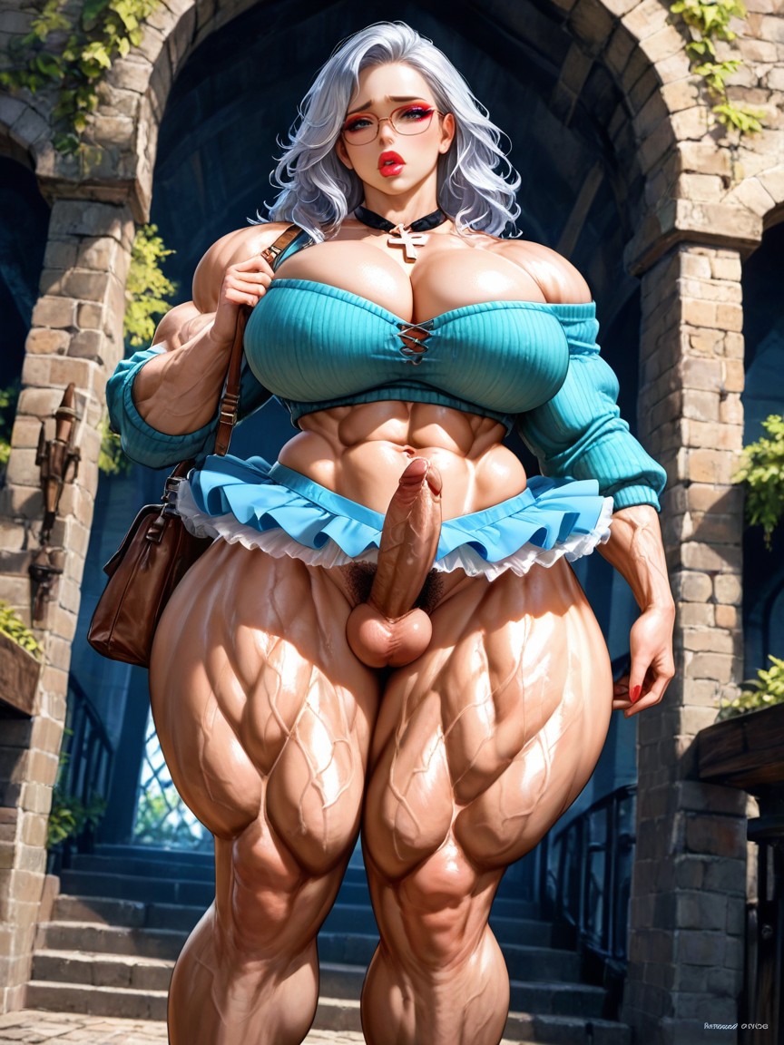 Erect Penis, Foreskin, Wide Hips Hentai AI Porn