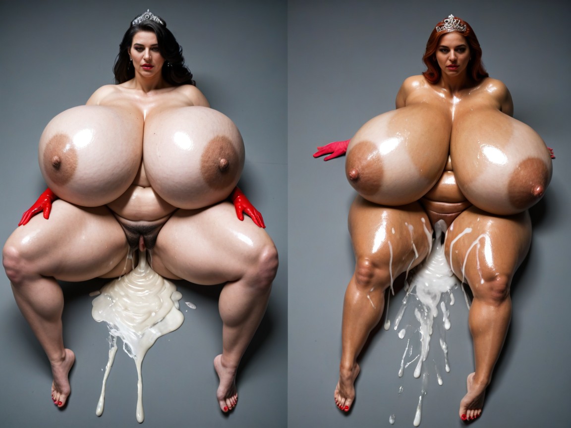 Extremely Large Ass, Dripping Cum, Hyper Excessive Creampie AI Porn