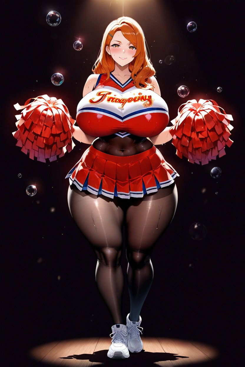 Hair Ornament, Smiling, Hollywood Lighting Hentai IA