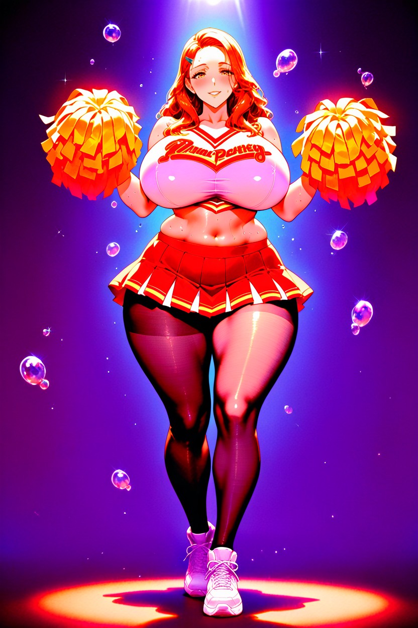 Skirt, Warm Glow, Dramatic Light Hentai IA