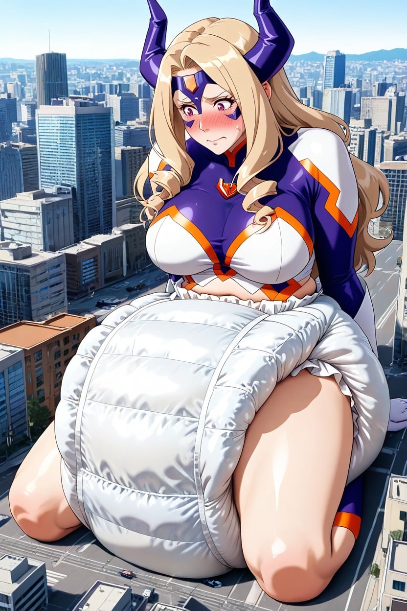 Giant Adultdiaper, 25+, Messy Adultdiaper AI Porn