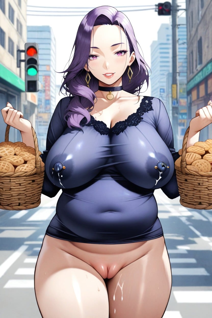 She Has Nothing Down, Fat Pussy, Hyper Pussy Hentai AI Porn