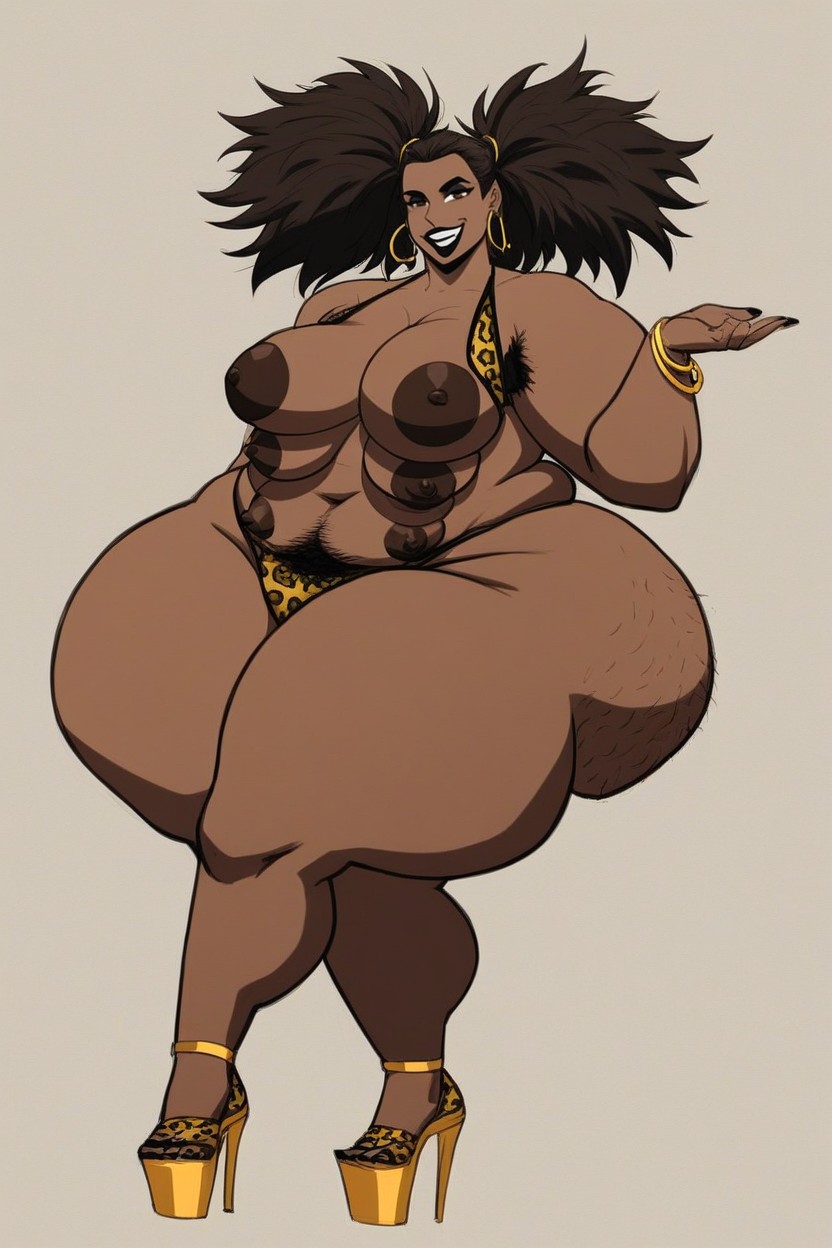 Simple Background, Low Number Of Colors, Ssbbw Hentai AI Porn