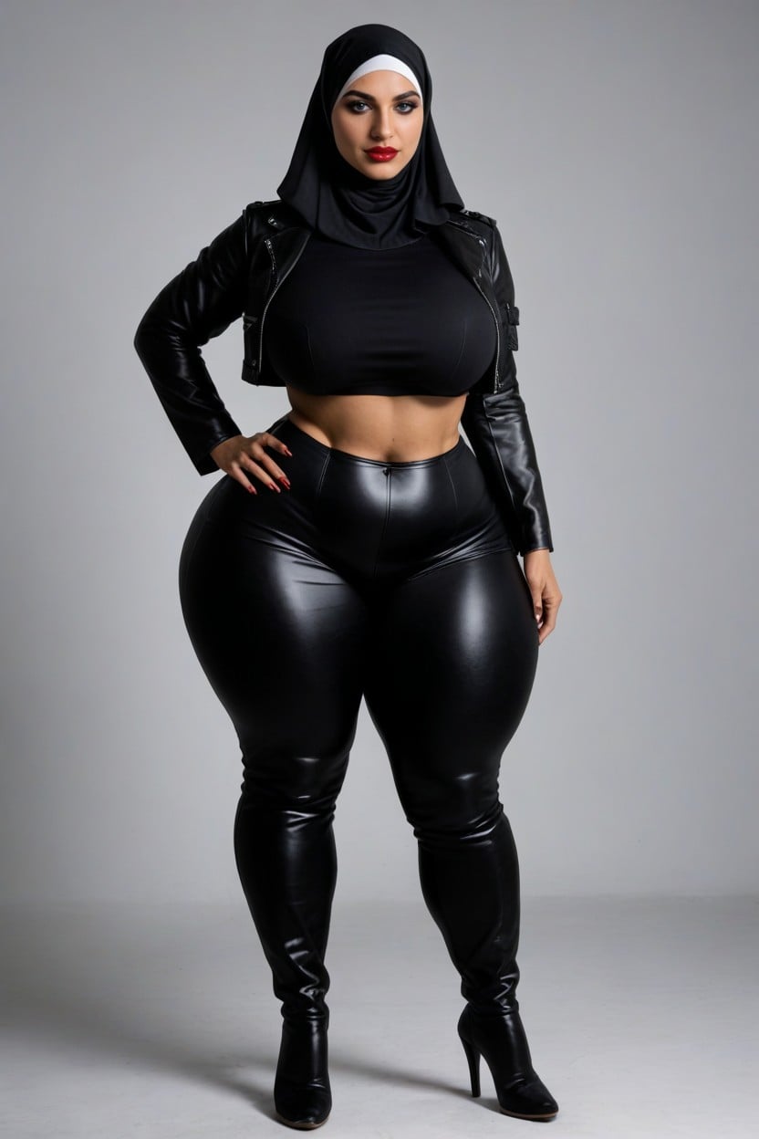 Large Thighs, Thick Thighs, Massive Hyper Thighs AI Porn
