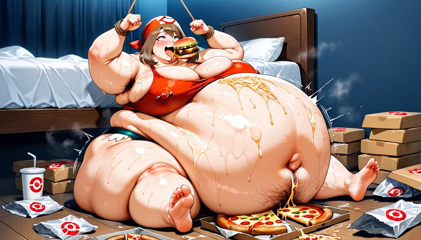 Stomach Noises, Giantess, Immobile Hentai AI Porn