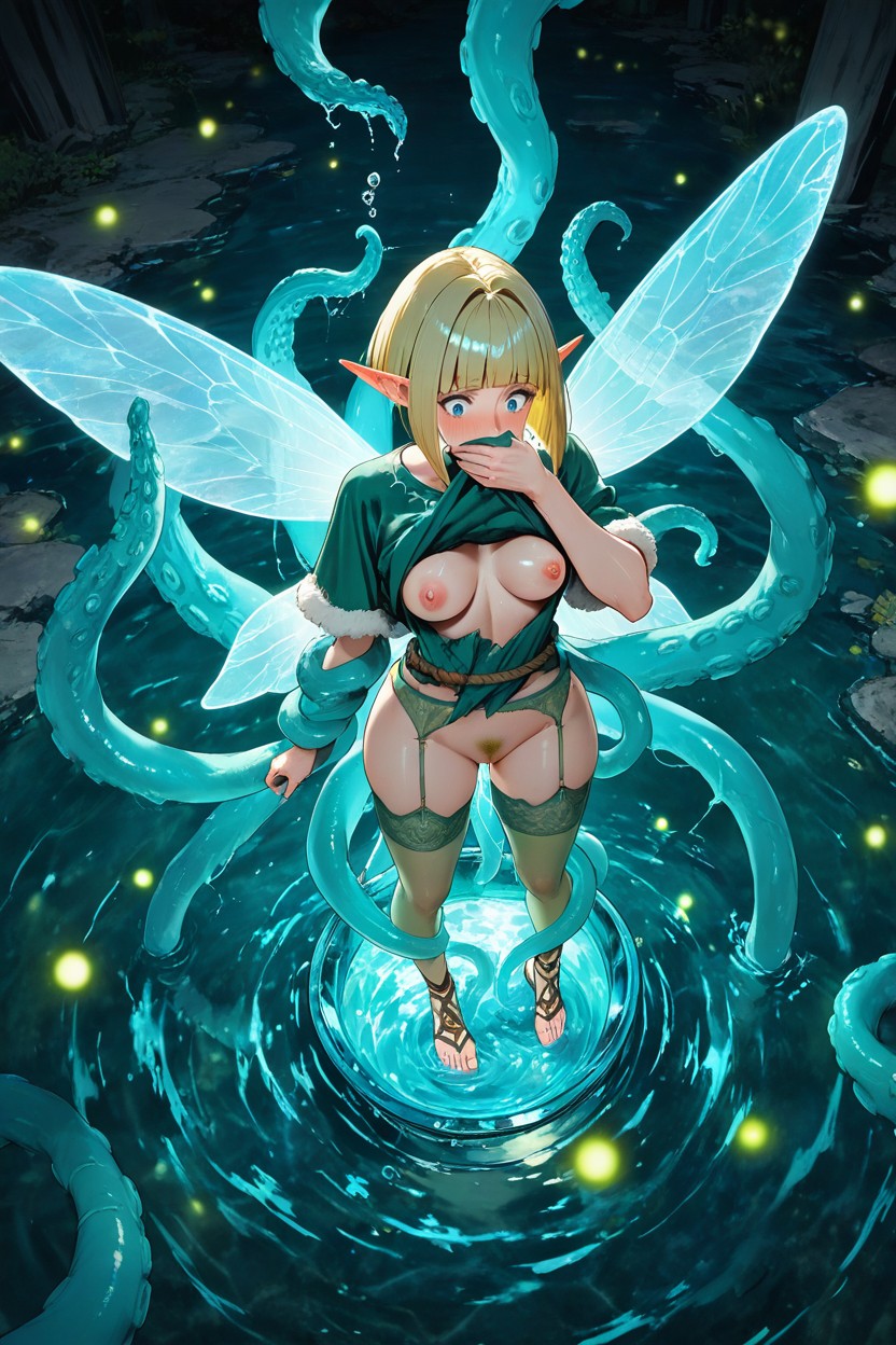 Water, Deepthroat, Astronomically Huge Wood Floor Background Hentai AI Porn