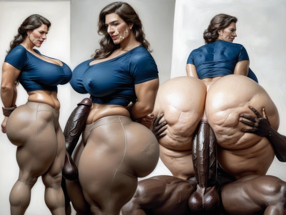 Multiple Views, Gigantic Tits, Arched Back AI Porn