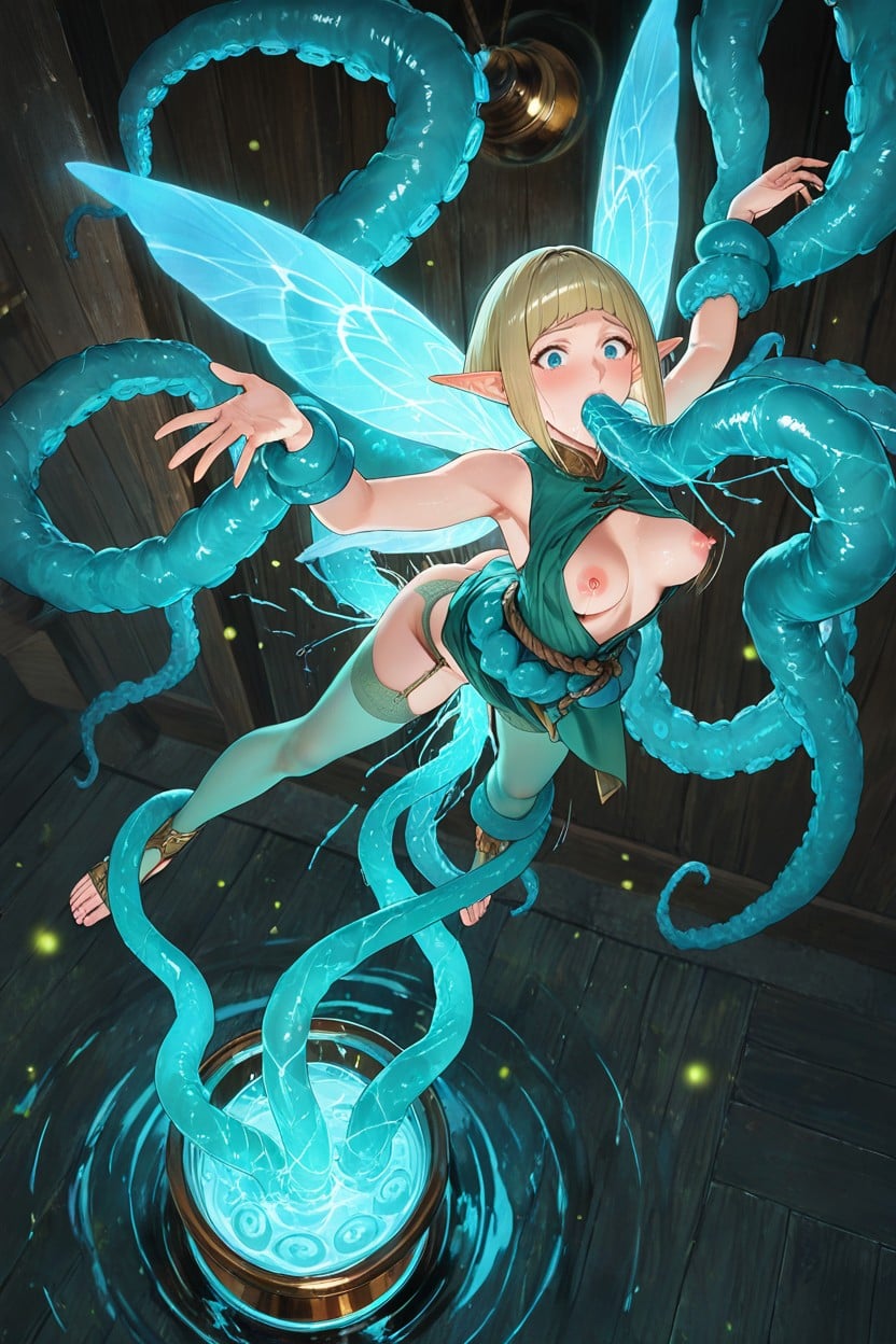Lifted Mid-air, Masterfully Refined Hands And Pussy And Faces, Small Ass Hentai AI Porn