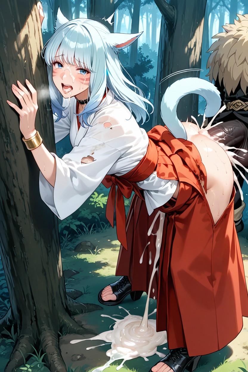 Gigantic, Very Round And Deep Anal, Torn Cloth Hentai AI Porn