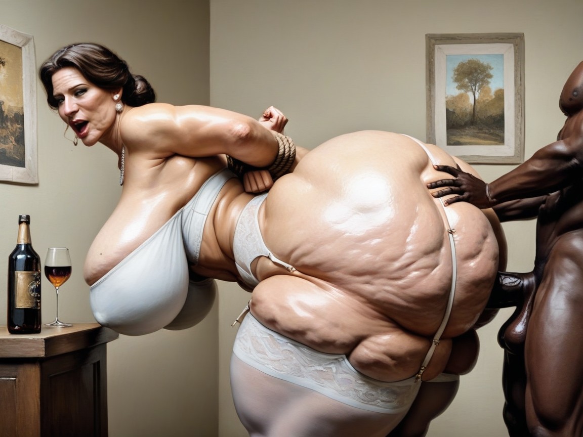 Hyper Ass, 30+, Hand On Butt AI Porn