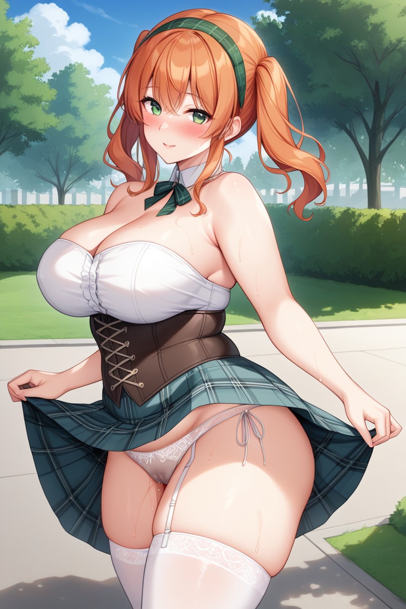 European City, Beautiful Face, Pussy Juice Hentai AI Porn