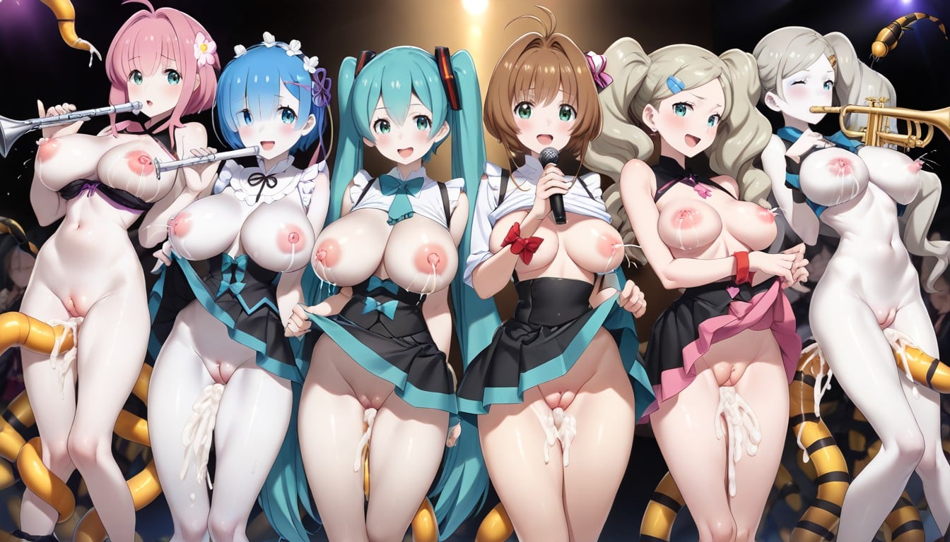 Pink Nipples, Lactating, Small Ass Hentai AI Porn