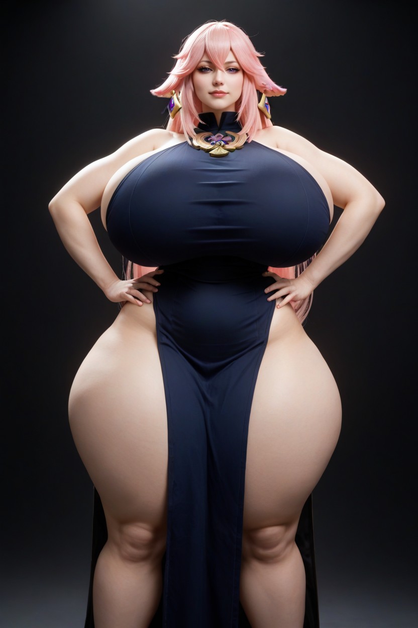 Cosplay, Hyper Giant Waist, Gros Porno IA