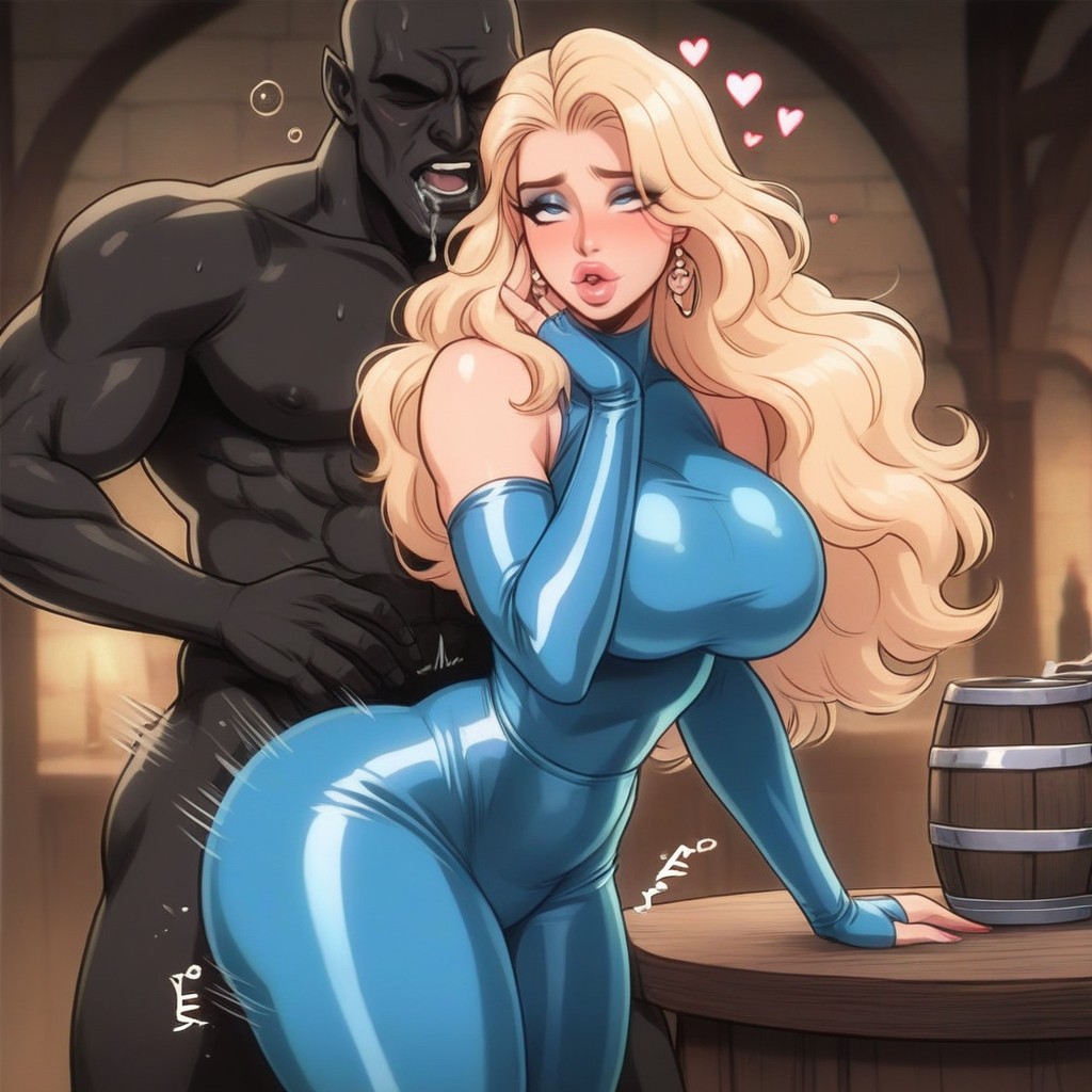 Tavern, Body Hug From Behind, Sound Effects KI Porno