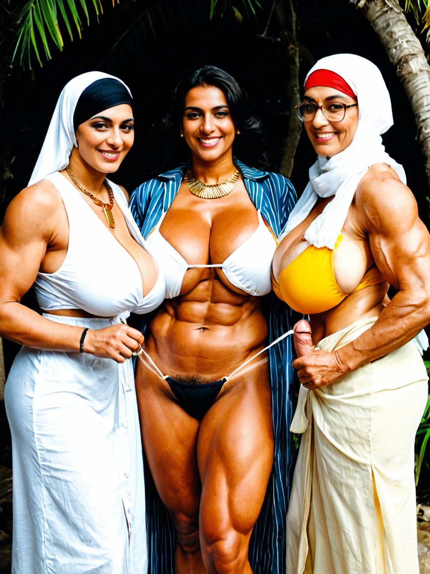 Extremely Saggy Breasts, Tight Buttoned Tank Top, Ultra Lean Muscles Porno shemale IA