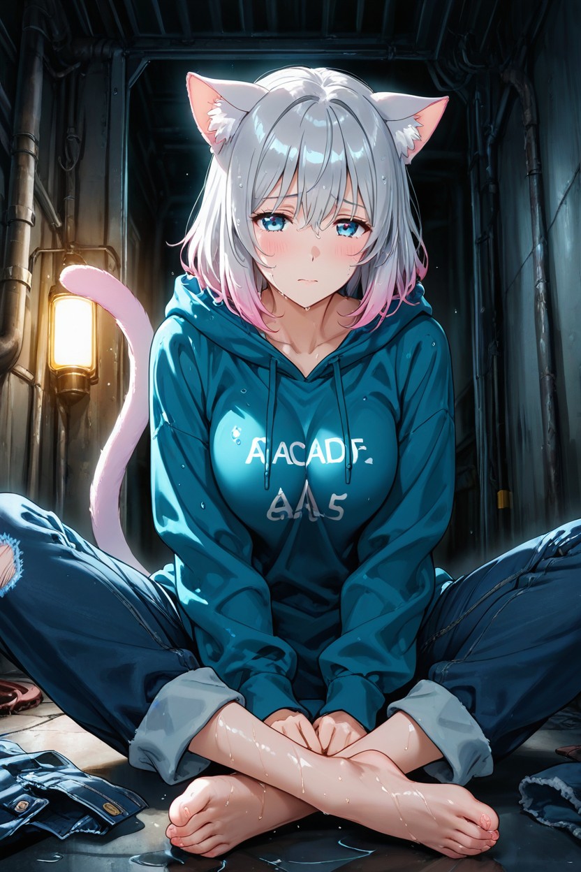 Medium Breasts, Cute, Subtle Tail Hentai AI Porn