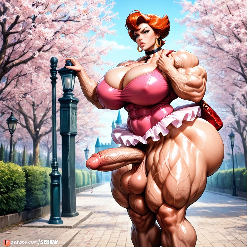 Knees Together And Feet Apart, Huge Biceps, Transgénero Porno IA