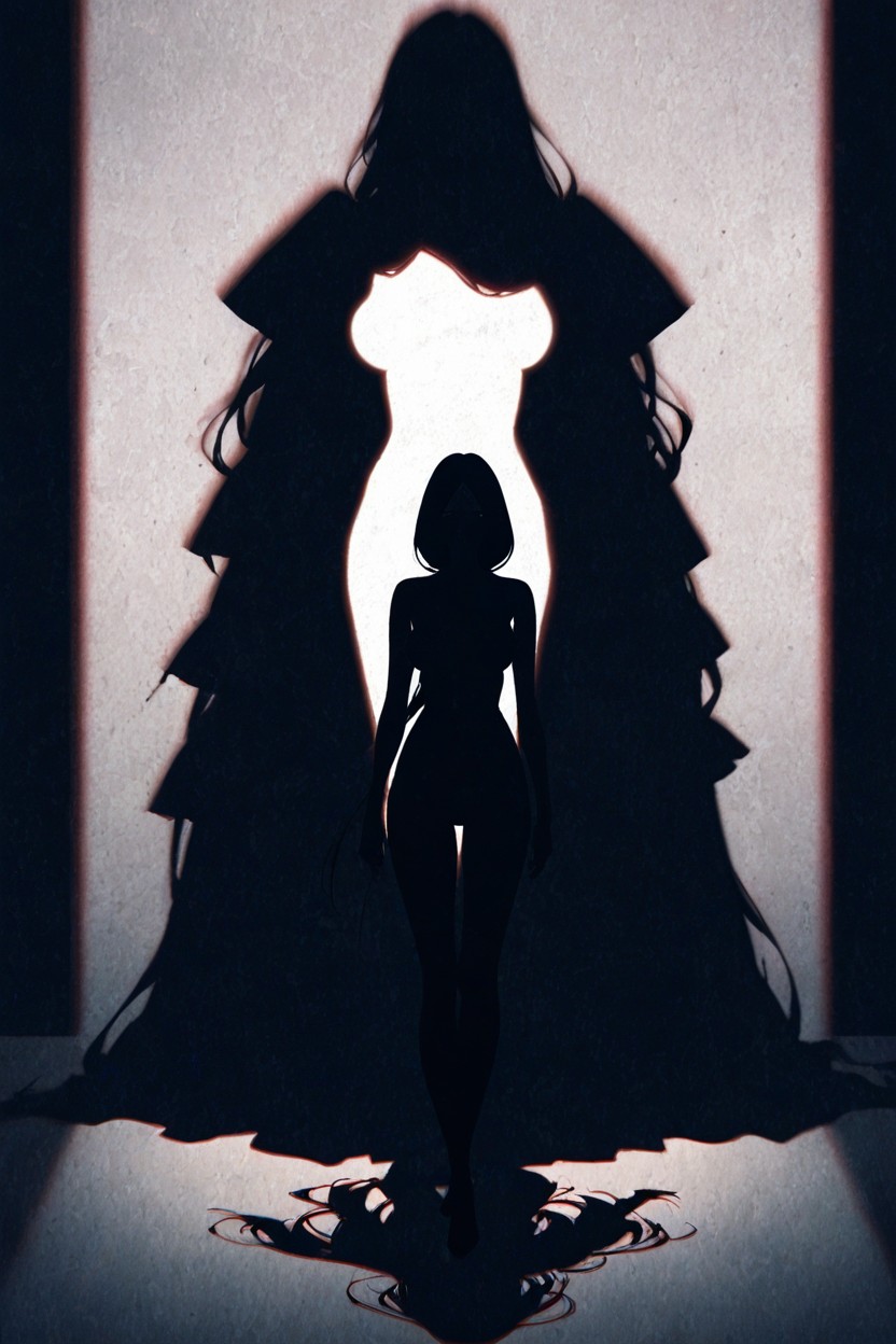 With White Colors, Backlit, Nude Hentai AI Porn
