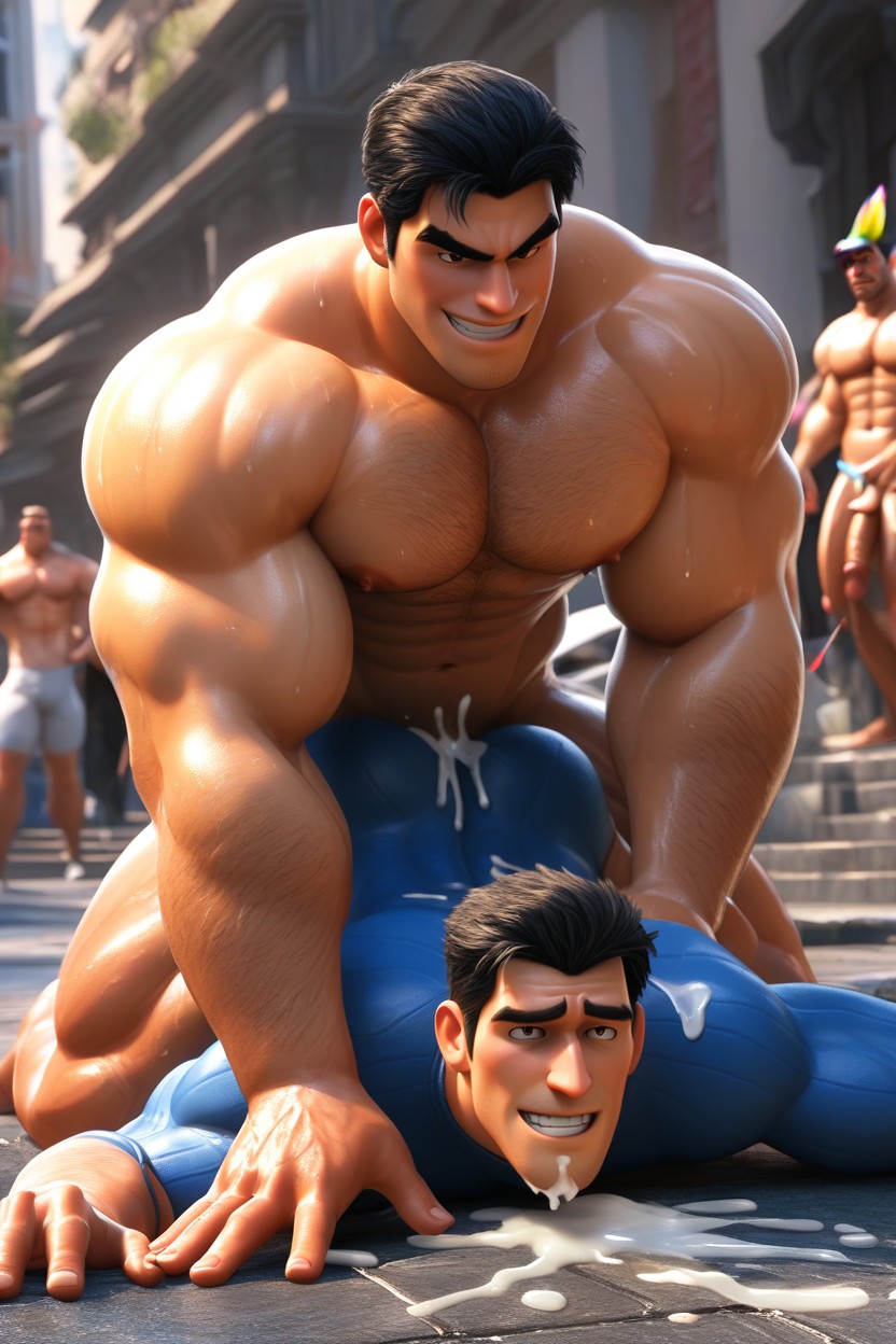 18+, Guy Fucking Is Smug, Aggressive ゲイAIポルノ