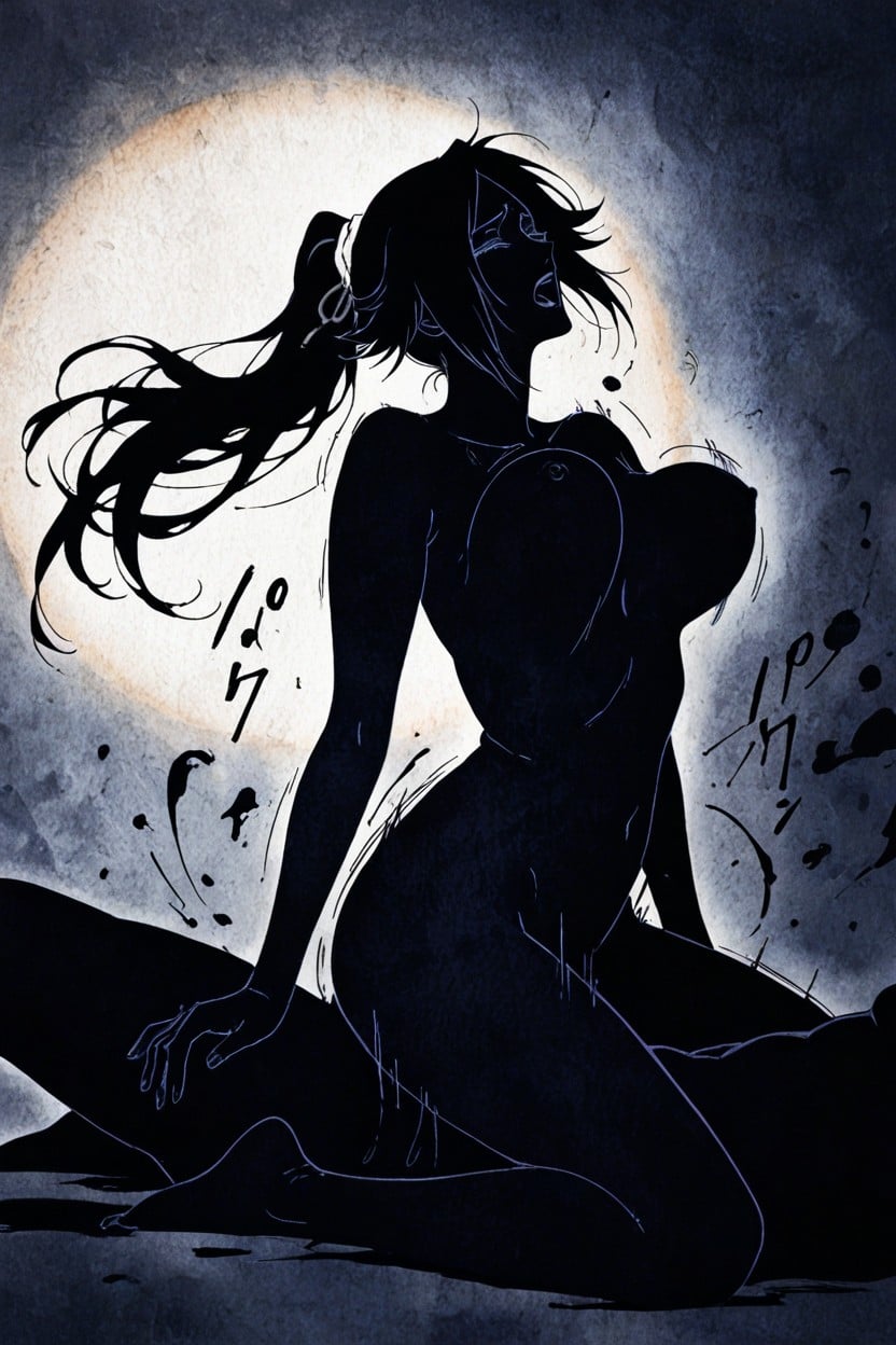 Fucked, Backlit, Distorted Effect Hentai AI Porn