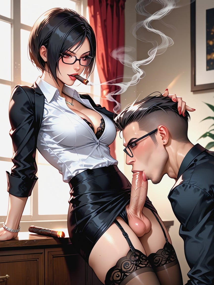 Facefucking, Futa On Male, 18+ AI Porn