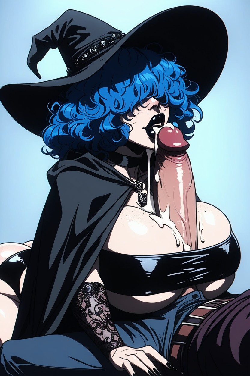 Gigantic, Smiling, Underboob Hentai AI Porn