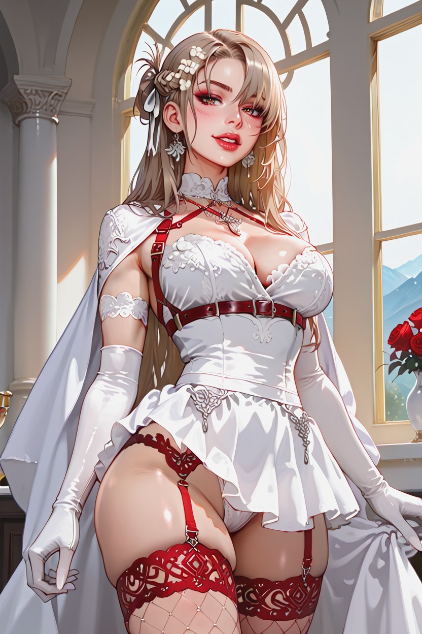 Perfect Teeth, 25+, Highest Details AI Porn