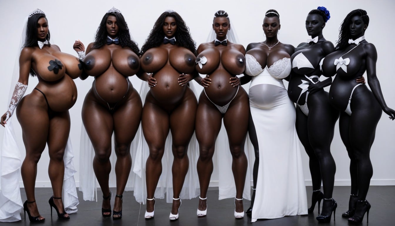 Midnight Black Skin, Bridal Veil Midnight Black Skin, Midnight Black Skin AI Porn