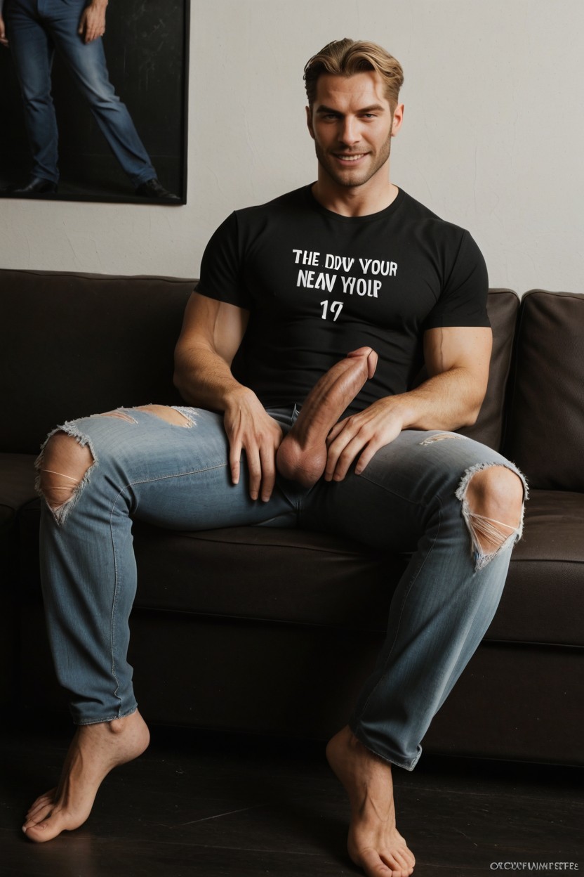 Man, Long Dick, Music T-shirt Porno IA Gay