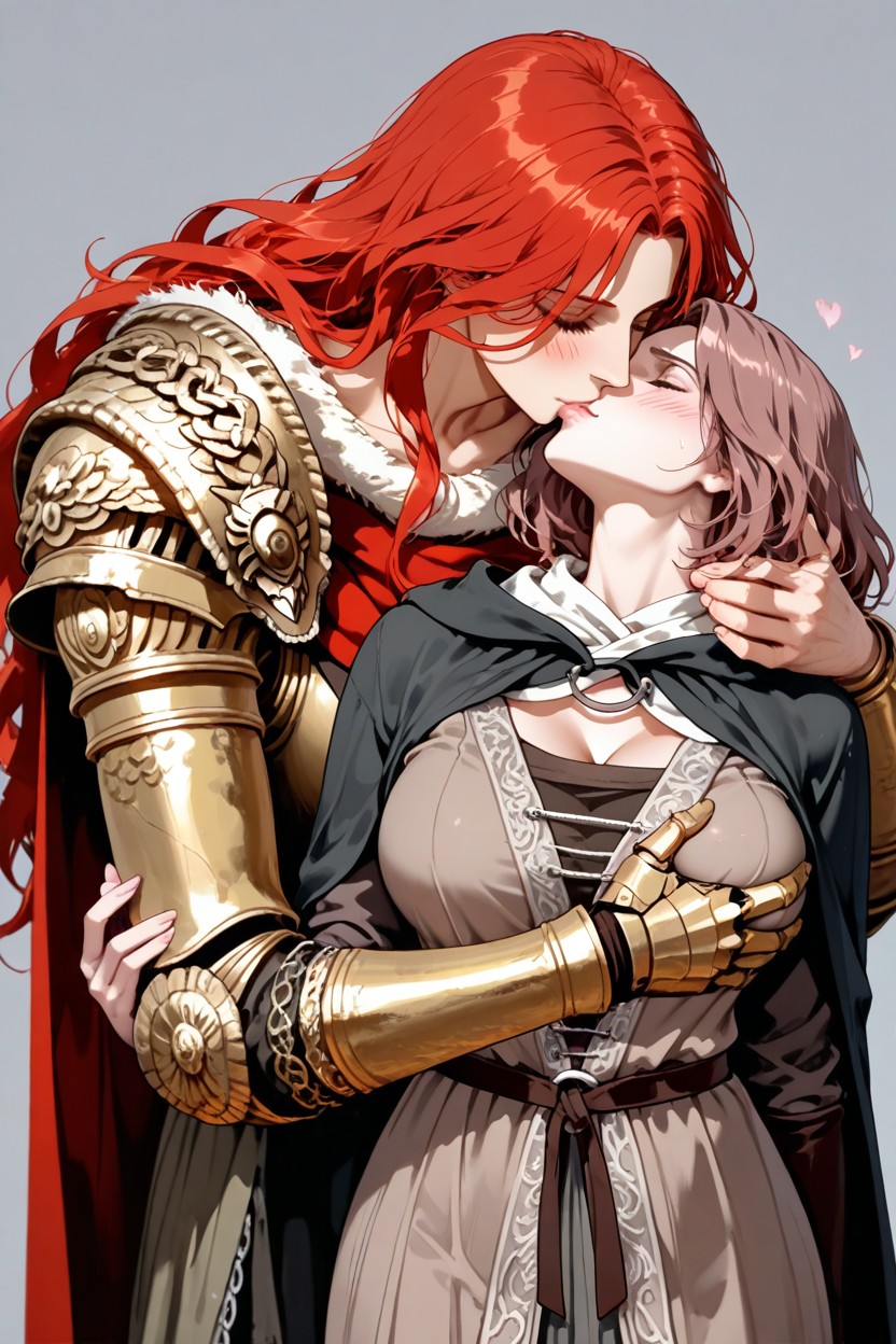 2 People, Yuri, Melina From Elden Ring AI Porn