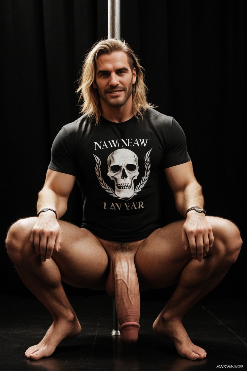 No Muscles, No Pecs, Man AI Gay Porn