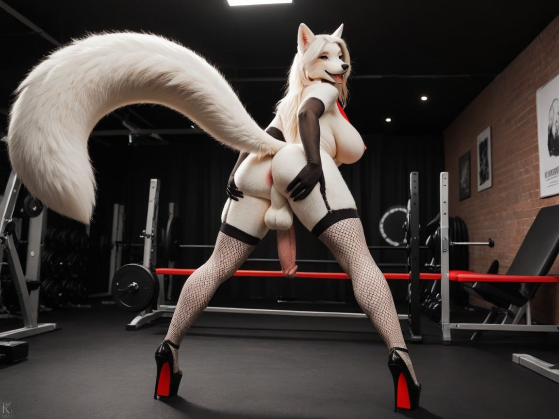 Uniform, Sexual Heat, Long Horsepenis Shemale AI Porn