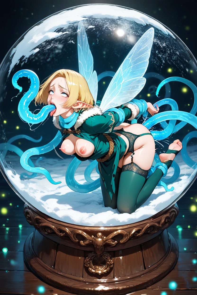 Dynamic Linework, 18+, Lifted Mid-air Hentai AI Porn
