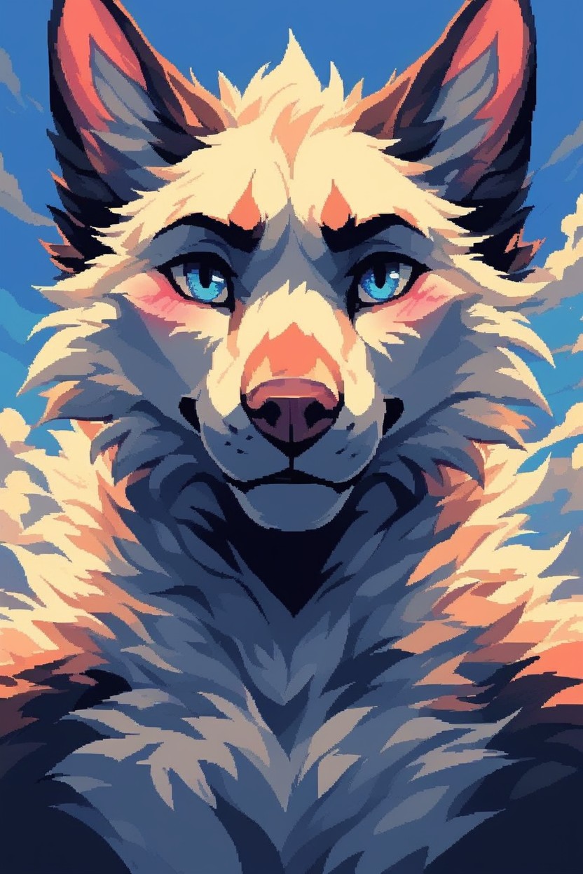18+, Naked, Sheath And Anatomy Details Furry AI Porn