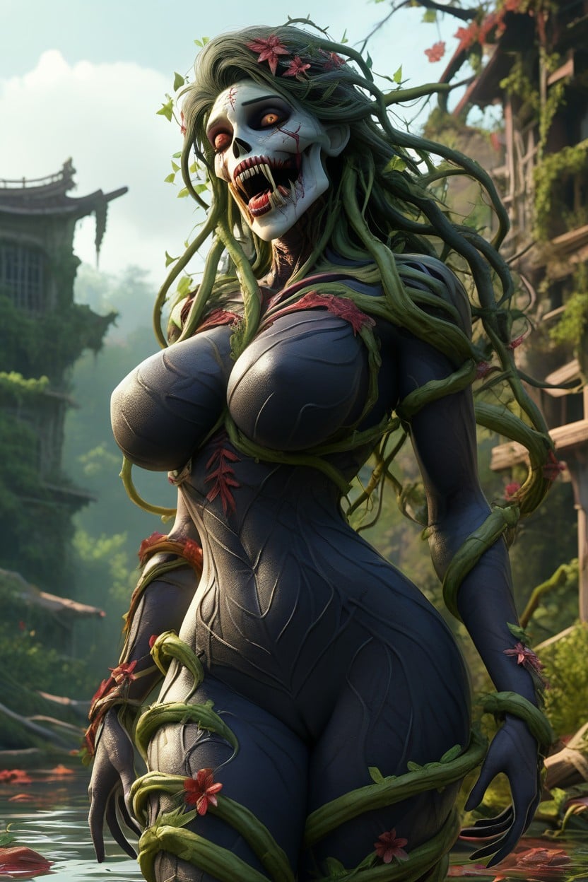 Gaunt, Plant Hybrid, Skin AI Porn