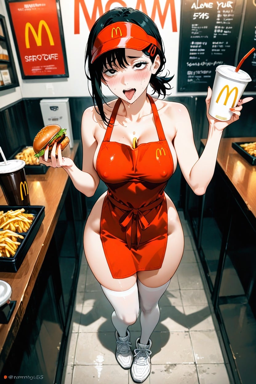1 Person, Alone In The Room, Ahegao Eyes AI Porn