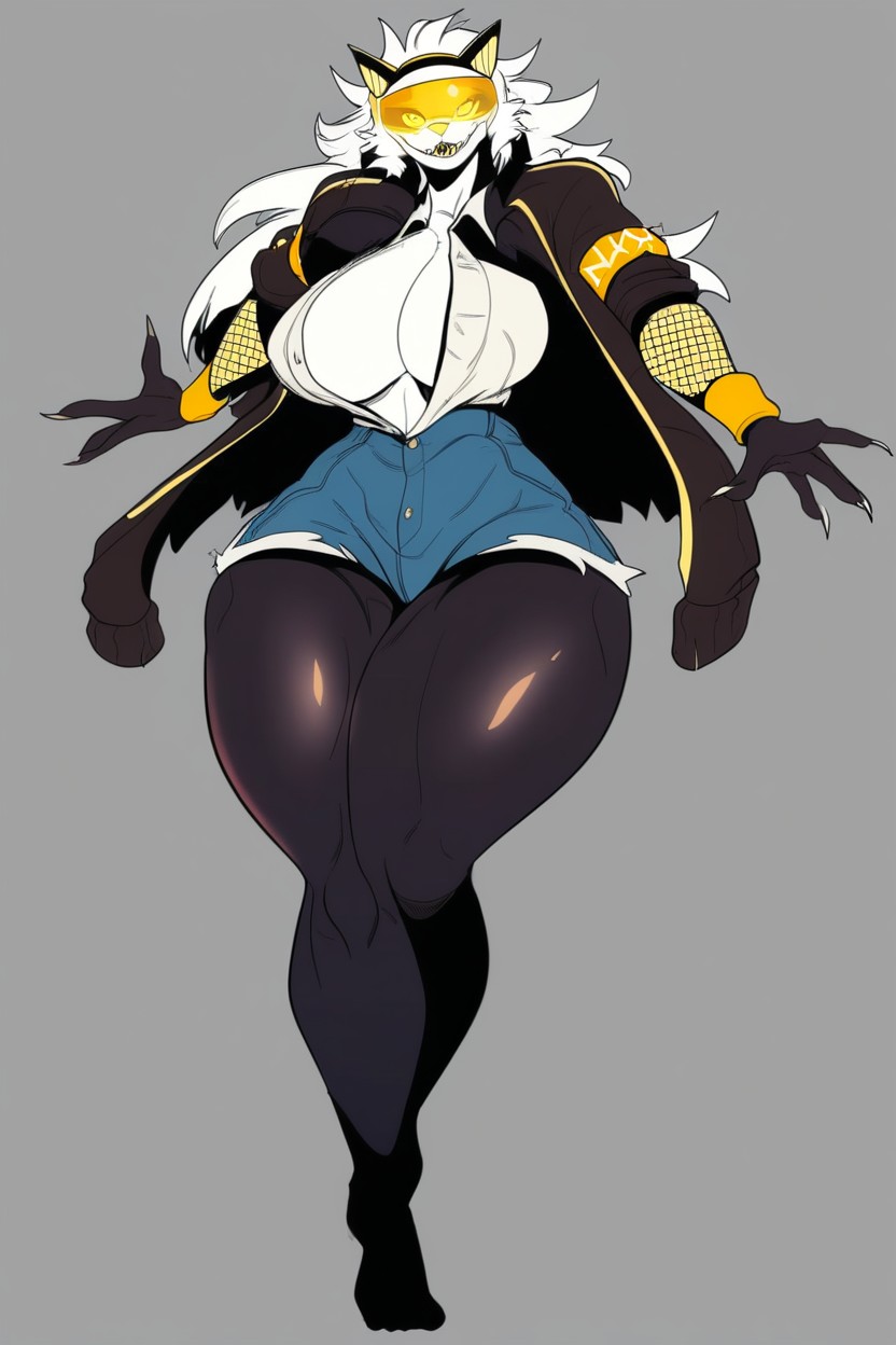 Sharp Feet, No Ears, Robot Furry AI Porn