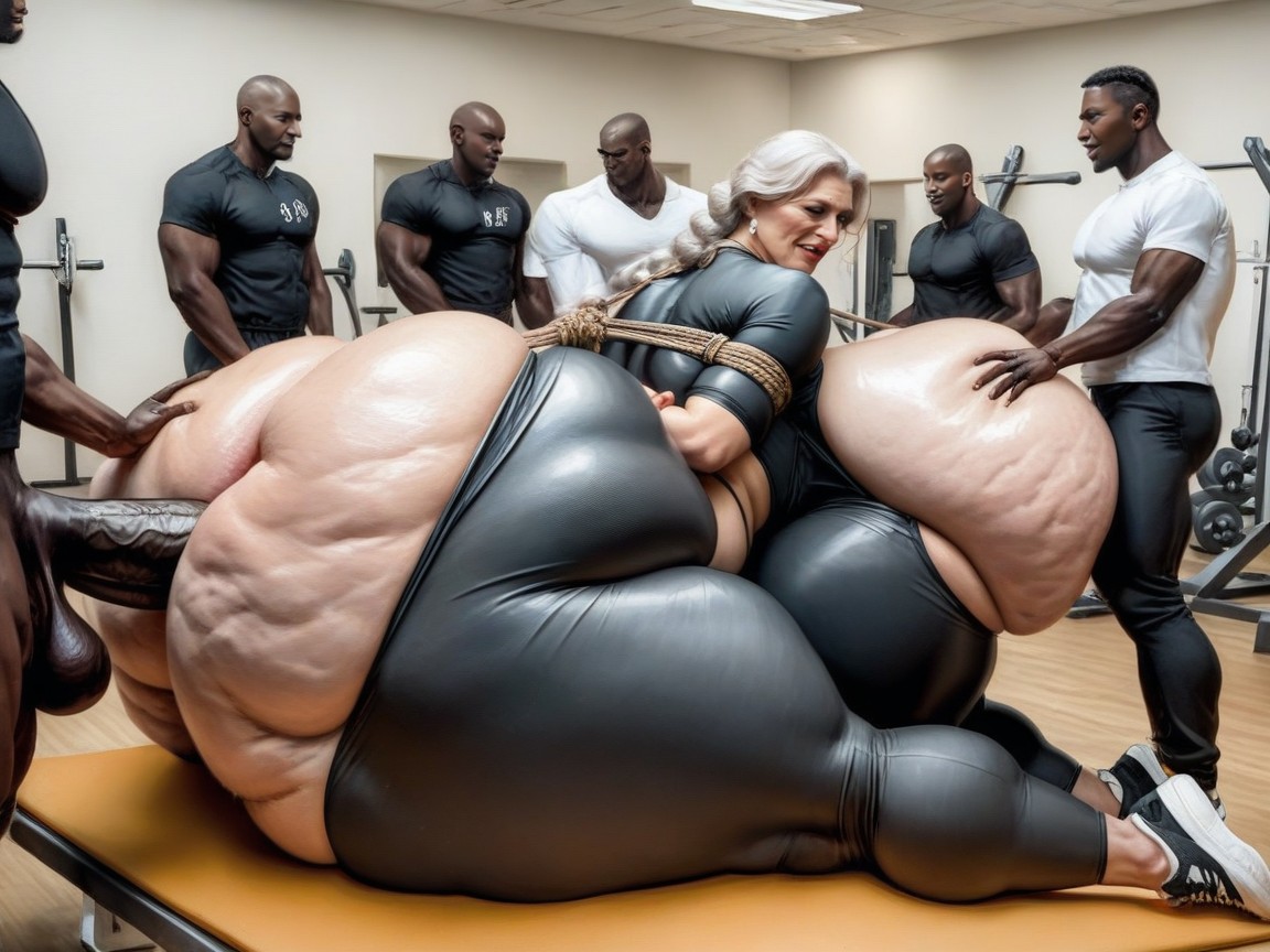 Above Ass, Hand On Butt, British AI Porn