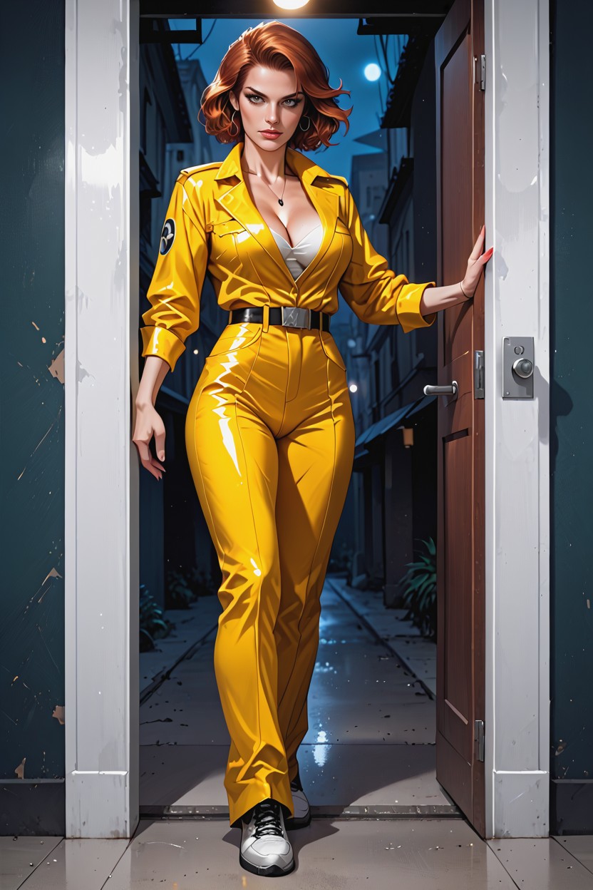 Bright Eyes, Coloured, Open Door Hentai IA