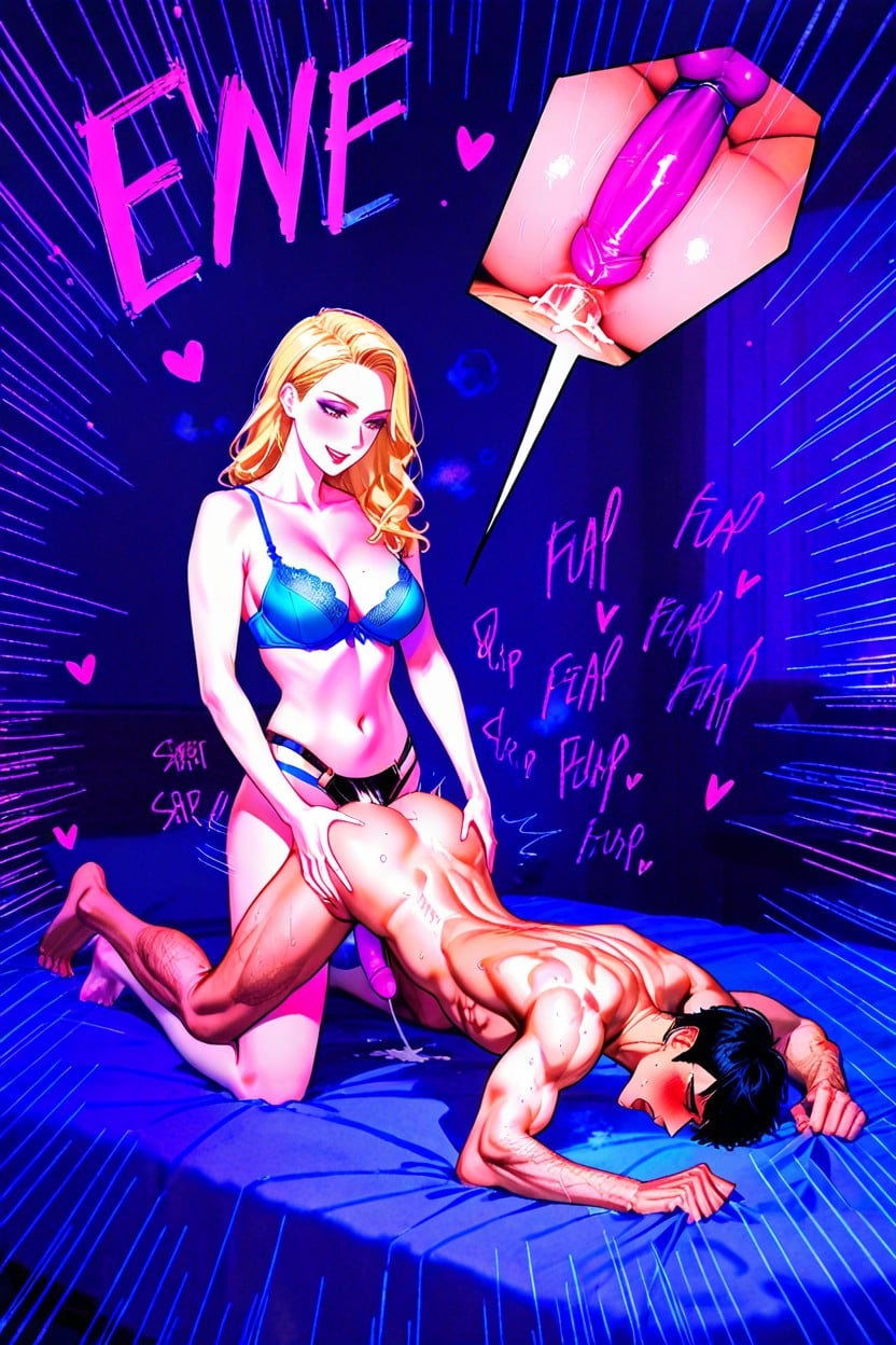 Pegging A Man, Man Getting Pegged, 18+ Hentai KI Porno
