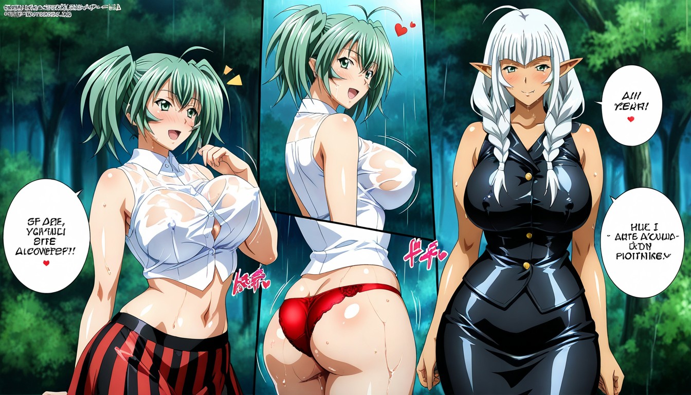 Perfect Body, Blurred, Massive Ass Hentai AI Porn