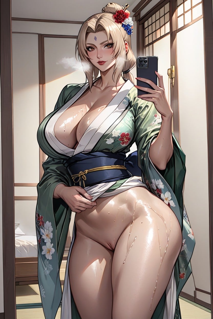Wet Breasts, Long Legs, Oiled Skin AI黃漫