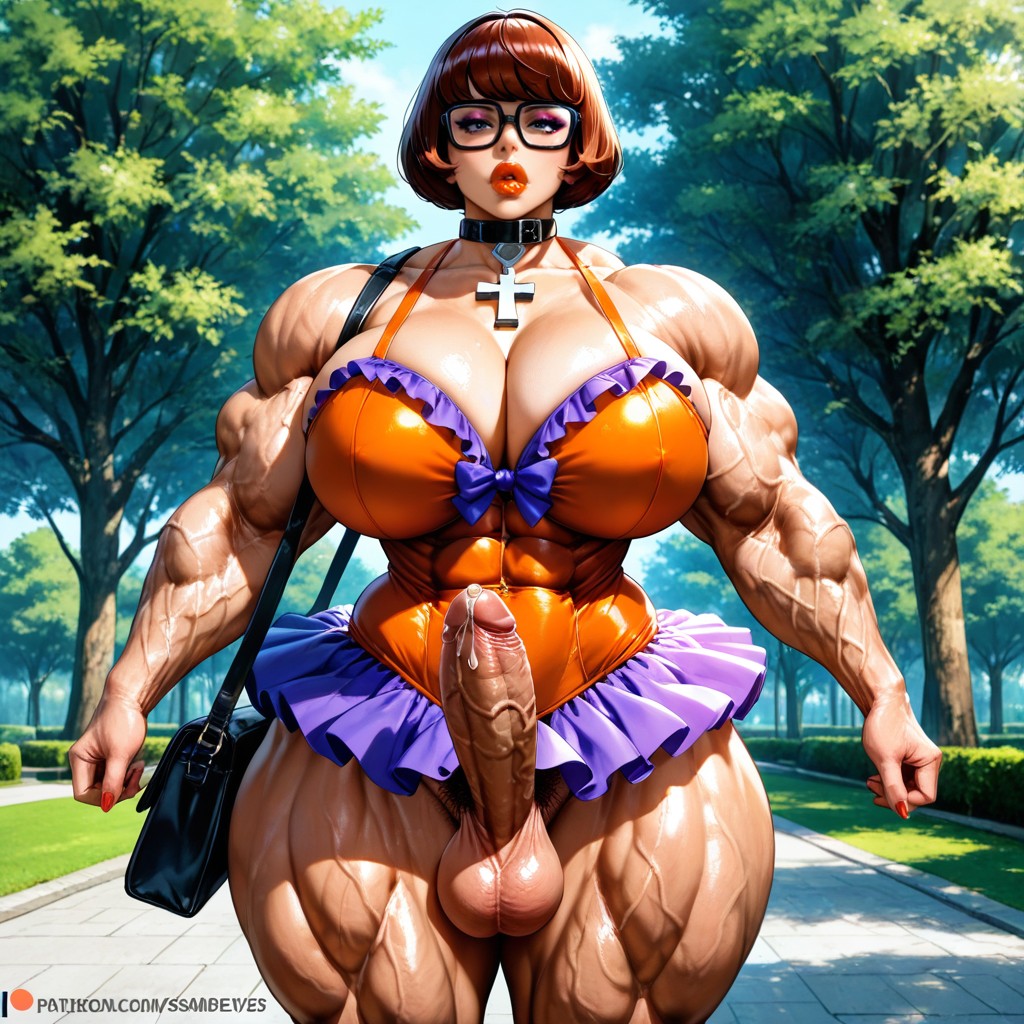 Huge Biceps, Puffy Anus, Mini Falda Hentai IA