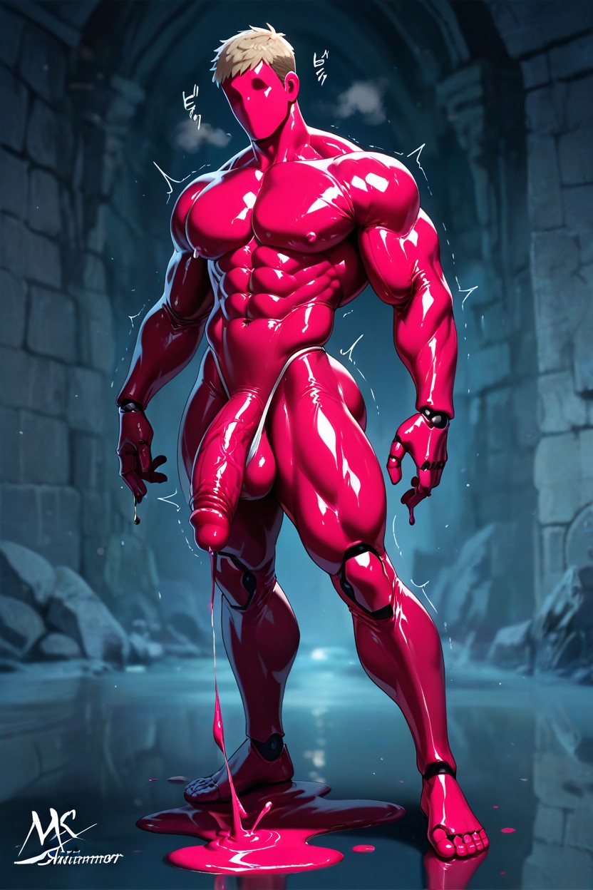 Subtle Shimmer, Cute, A Monster AI Gay Porn