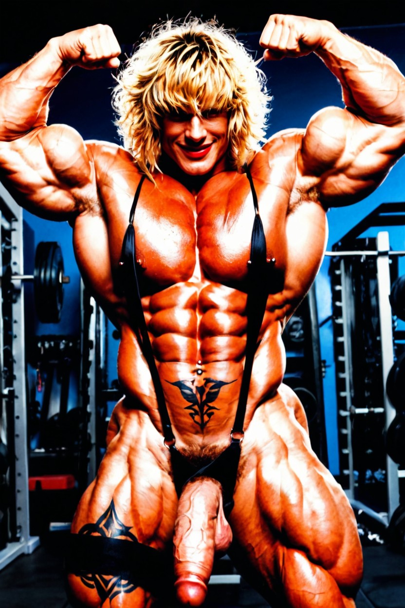 Gigantic Throbbing Veins Cover The Whole Penis, Sling Shot Bikini, Wasp Waist Transfrau KI-Porno