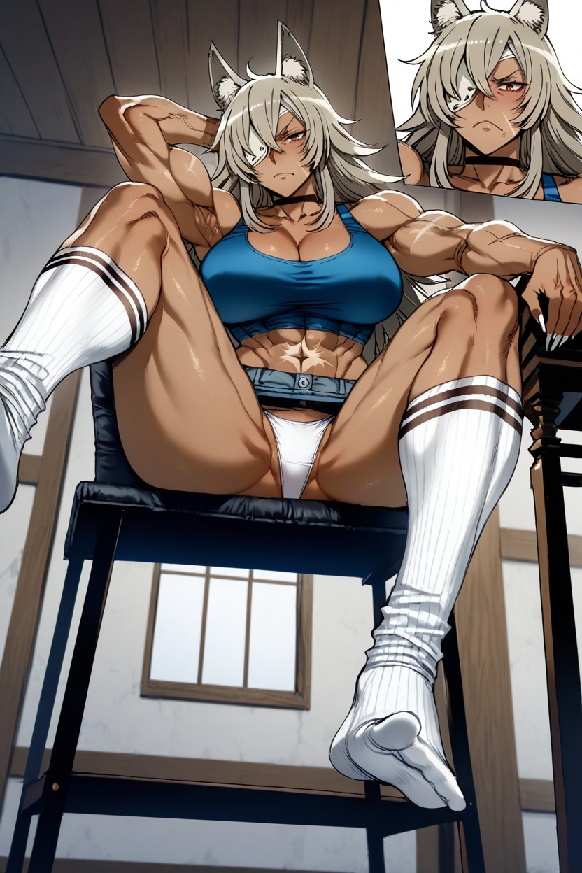 Ultra Detailed, Bottom Up, Soles Showing Hentai AI Porn