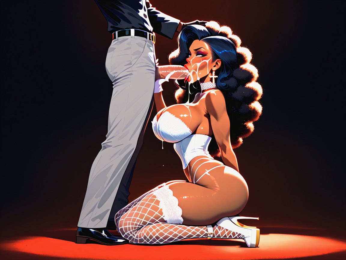 Long Black Eyelashes, Ahegao, 25+ AI Porn